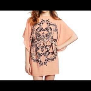 BCBG Lois Dress in Papaya